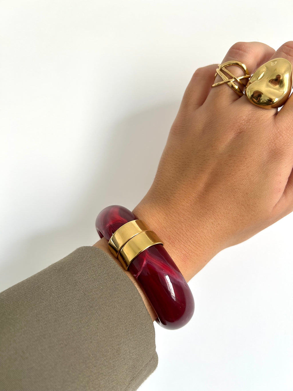 Bracelet Athéna - Rouge